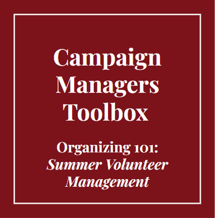 Campaign Managers Toolbox