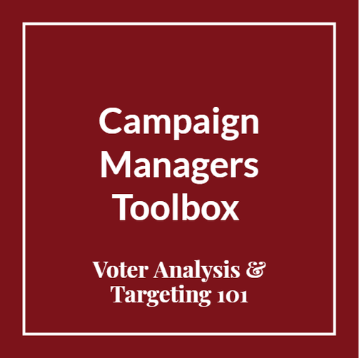 Voter Targeting Basics | Campaign Managers Toolbox